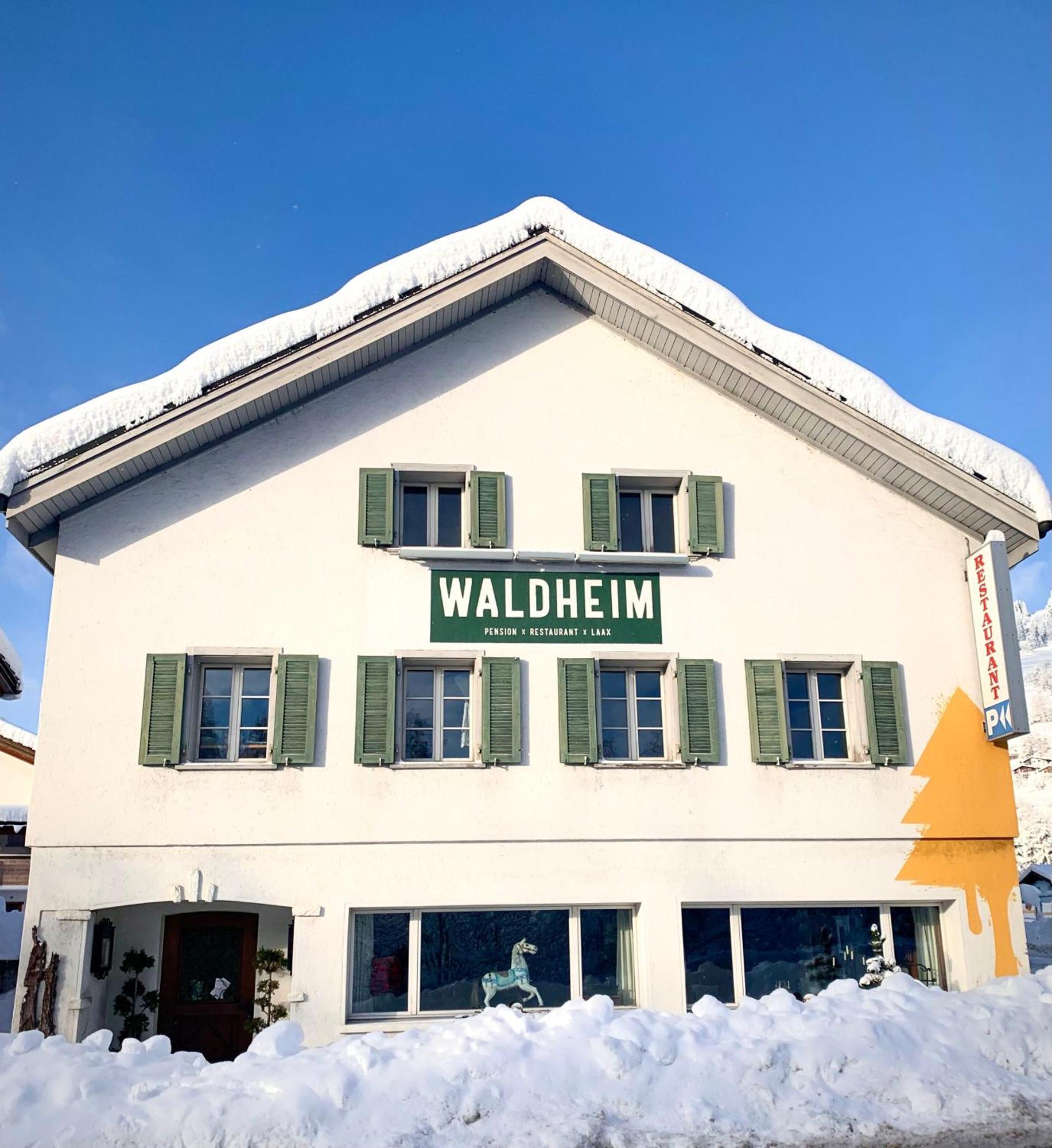 Waldheim Pension Laax Eksteriør bilde