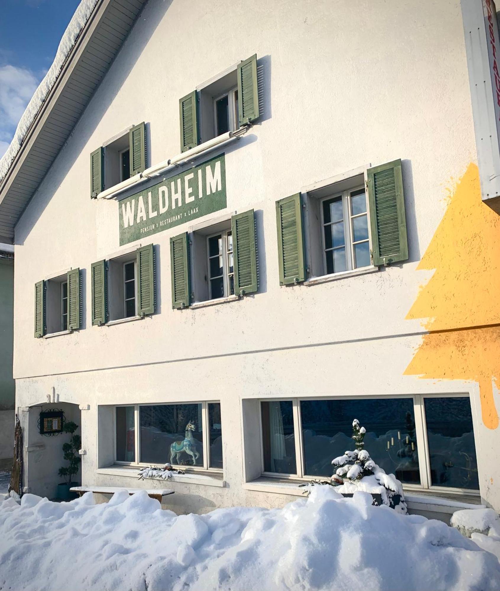 Waldheim Pension Laax Eksteriør bilde